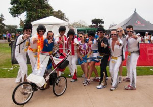 Maybe you haven't really raced if you haven't raced as Elvis!